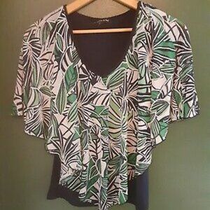 Irregular Pattern Blouse